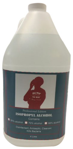 Isopropyl Alcohol 4 Litre Wholesale -  Contains 50% , 70% and 99% | Bump No Way